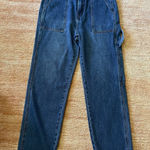 Monkey Ride High Rise Carpenter Jeans Womens 9 Cargo Mom Origional Vintage Photo 0