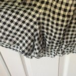 Urban Outfitters NWT  Gingham Print Short Sleeve V Neck Button Down Romper Photo 2