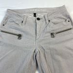 Victoria's Secret VS Mid Rise Capri Stone Gray Skinny Corduroy Pant Size 0 Y2K Photo 2