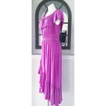 Lane Bryant  Ruffle Off-The-Shoulder Maxi Dress in Purple Size 14/16 EXCELLENT! Photo 5