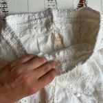 Surf Gypsy  eyelet lace jogger style white pants Photo 7