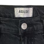 AGOLDE  Toni Black Jeans Straight Leg Ankle Size 25 Photo 3