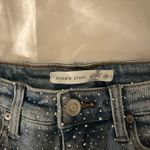 Altar'd State Sparkly Jean Shorts  Photo 2