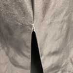 ZARA NWT Gunmetal Strapless Dress Size M Photo 6