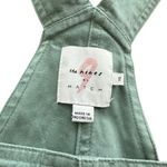The Nines by Hatch Olive Green Denim Maternity Overalls XL Casual Postpartum Photo 4