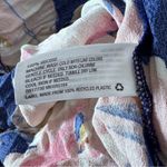 A New Day  Blue Floral Short Sleeve Ruffle Hem Dress Photo 8