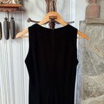 Vintage 90s Black Velvet Sleeveless Jumpsuit Size 6 Photo 4