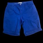 Croft & Barrow  Premium Denim Blue‎ Woman’s Bermuda Shorts Size 14 Photo 7