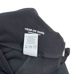 Year of Ours Lounge Pants‎ Flare Ribbed Jersey Knit Black Size XS Photo 11