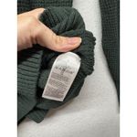 Old Navy  So Soft Stitchy Women's Textured Sweater Size Med Green Waffle Knit Photo 2