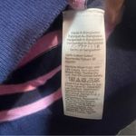 J.Crew Teddie Navy Blue Pink Striped Sweater Cotton NWT Size XXS Crewneck Photo 7