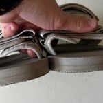 ZARA - Bone White Technical Voluminous Velcro Sandals Travel Beach Pool Summer Photo 4