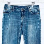 Arizona Jeans Arizona Jean Co Womens Jeans Size 7/9 Long Favorite Bootcut Distressed Denim Photo 3