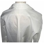 undiscovered eye Womens White Button Down Shirt Dress Long Sleeve Tunic sz M Size M Photo 2