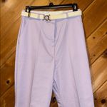 Wrangler Vintage 70s lavender high waisted trouser pants with belt Photo 1