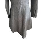 DKNY  Gray A Line Full ZipLong Sleeve Jacket Dress Size 4 Photo 5