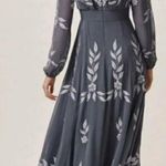 BHLDN Belize Dark Periwinkle Dress size 14 Photo 1