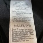 Madewell Women's Black Short Sleeve Crew Neck Baby Tee T Shirt Crop Top Size M Photo 3