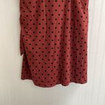 LANDS END Chlorine Resistant Sweetheart Swim Dress One Piece Swimsuit Size 18 Red Photo 7