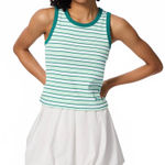 Uniqlo GU Cotton Multi-Striped Tank Top Museum of Ice Cream NWT Small Photo 0