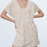 ZARA Embroidered Blouse Dress Photo 1