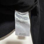 Reformation  Davy Cropped Ribbed Turtleneck Tee in Black Size Large Photo 3