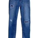 White House | Black Market WHBM Honore Straight Crop Distressed Jeans Size 2 Photo 0