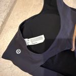 Lululemon Tough Train High-Neck Sports Bra Black Orange Soda Sz 10 Photo 7