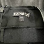 EXPRESS Black Leather Pencil Skirt Photo 4