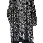 Roxy Midi Length Summer Cardigan Womens Sz M Swim Cover Lightweight Topper Boho Photo 0