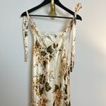 Reformation  Aden Floral Silk Maxi Dress in Bella Size X-Small NWT Photo 4