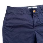 Old Navy  Womens Everyday Short Chino Khaki Summer Shorts Navy Blue Size 8 Photo 1