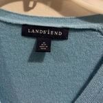 Lands' End 2 Piece Baby Blue Tank Top and Open Cardigan Set Photo 4