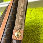 CELINE  Brown/Tan Leather Large Clutch Photo 13