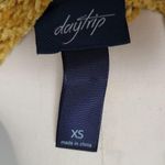 Daytrip  mustard pointelle chenille cardigan xs Photo 5
