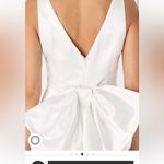 Lulus  charming celebration white taffeta bow mini dress Photo 4