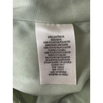 Alice + Olivia  Sage Green Ruffle Maxi Dress V Neck Tie Waist Size 2 Photo 13