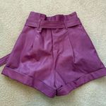 idem Ditto Leather Shorts Photo 1