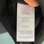 Maje NWT Black Racerback Tank Top w/ Macrame Detailing Sz 1/XXS-XS Photo 3