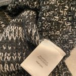 it's our time It’s Our Time Black Heather Long Sleeve Pullover Sweater Zipper Detail Size S Photo 9