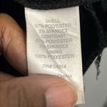 Bisou Bisou  Women’s Black and Dark Red Short Sleeve Dress - Size 6 Photo 7