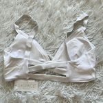 l*space NEW L* Women’s Ribbed Vera Bikini top in white size XL Photo 8