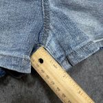 Vintage Y2K LEI Ashley Low Rise Denim Jean Shorts Juniors Size 11 Sparkle Blue Photo 6