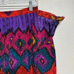 Neiman Marcus  Red Silk Vintage Maxi Skirt Sz 16 Photo 4