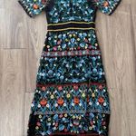 Anthropologie  Colorful Embroidered Dress Size 0 NWT Photo 7