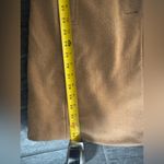 Larry Levine Womens Beige Camel Wool Coat Jacket Long Sleeve Size 6 Petite Photo 4