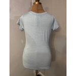 ASICS Sky Blue T-Shirt XS Athleisure Pastel Sportswear Activewear Casual Comfy Photo 1