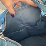 Coach  Leather Sutton Hobo Shoulder Bag blue boho timeless versatile classic chic Photo 6