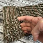 Gap Women Short Sleeve Earth Tone Cuffed Heavyweight Knit Sweater XS Extra Small Photo 5