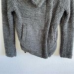 BLANK NYC Wool Blend Boucle Knit Moto Jacket/Sweater Photo 3